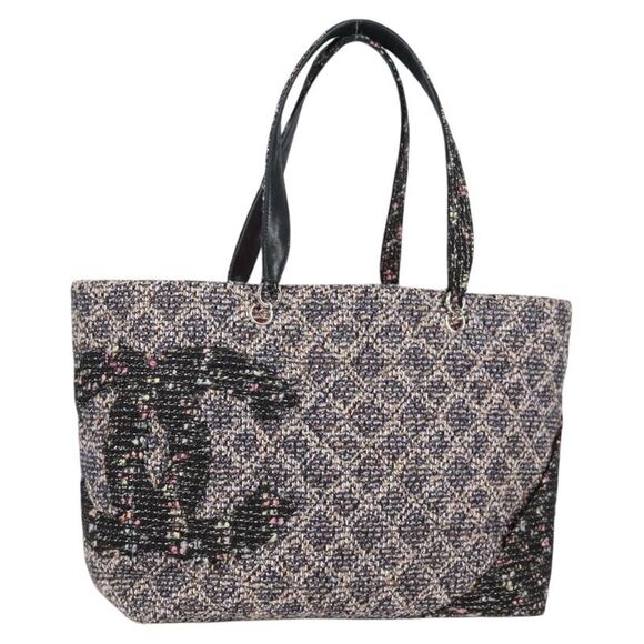 Chanel Cambon Line Multicolour Cotton Tote Bag (Pre-Owned) - Picture 15 of 16